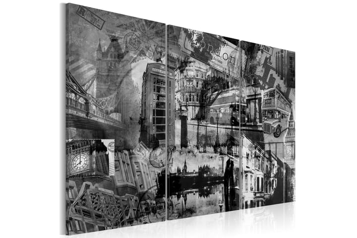 Taulu Kärnan London Triptyykki 120x80 - Artgeist sp. z o. o. - Sisustustuotteet - Taulut & taide - Canvas-taulut
