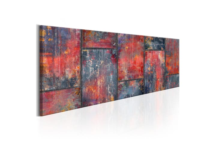 Taulu Metal Mosaic Red 150x50 - Artgeist sp. z o. o. - Sisustustuotteet - Taulu & taide - Canvas-taulu