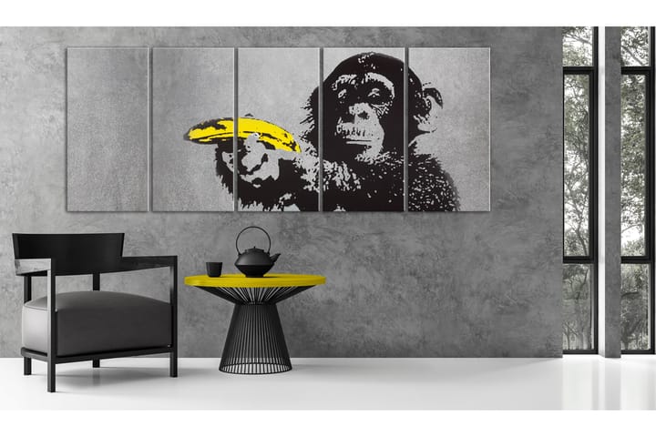 Taulu Monkey And Banana 200x80 - Artgeist sp. z o. o. - Sisustustuotteet - Taulut & taide - Canvas-taulut
