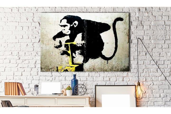 Taulu Monkey Detonator by Banksy 120x80 - Artgeist sp. z o. o. - Sisustustuotteet - Taulut & taide - Canvas-taulut