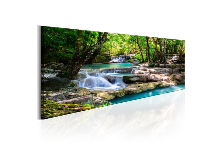 Taulu Nature Forest Waterfall 150x50 - Artgeist sp. z o. o. - Sisustustuotteet - Taulut & taide - Canvas-taulut