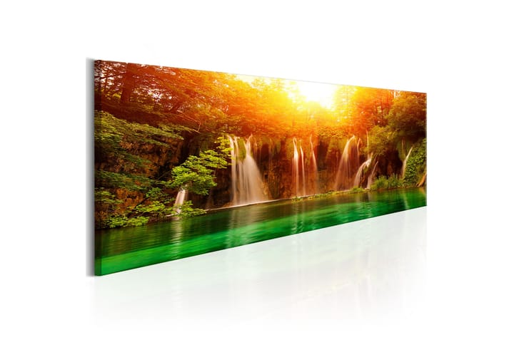 Taulu Nature: Magnificent Waterfall 135x45 - Artgeist sp. z o. o. - Sisustustuotteet - Taulut & taide - Canvas-taulut