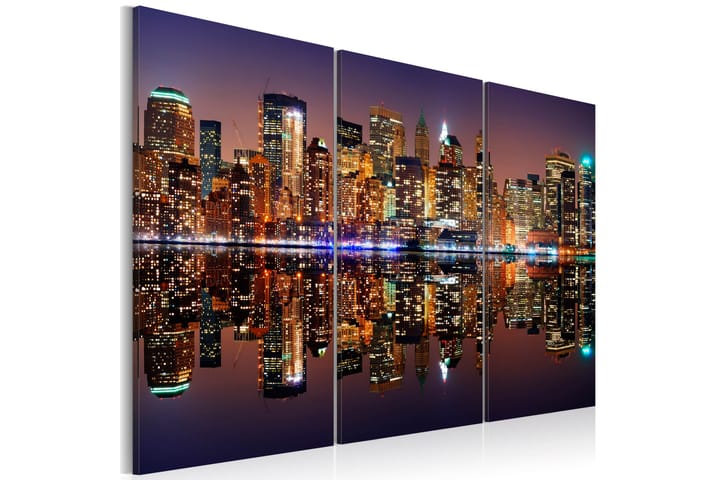 Taulu New York Water Reflection 60x40 - Artgeist sp. z o. o. - Sisustustuotteet - Taulu & taide - Canvas-taulu