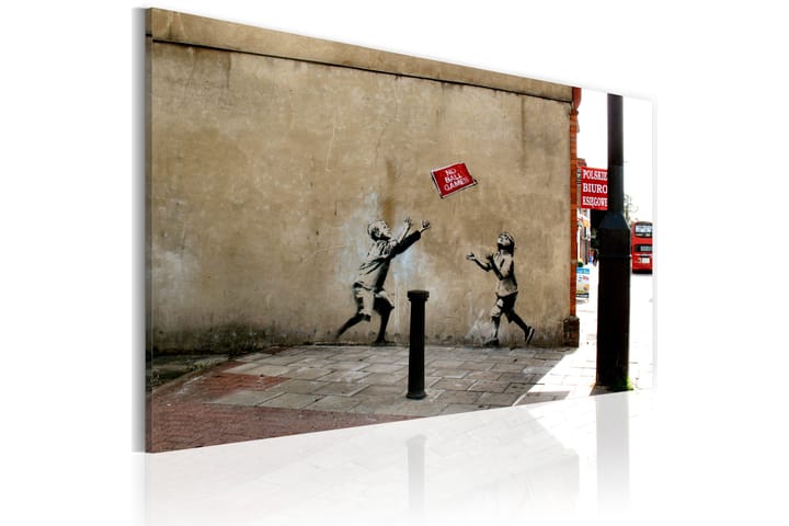 Taulu No Ball Games Banksy 60x40 - Artgeist sp. z o. o. - Sisustustuotteet - Taulu & taide - Canvas-taulu