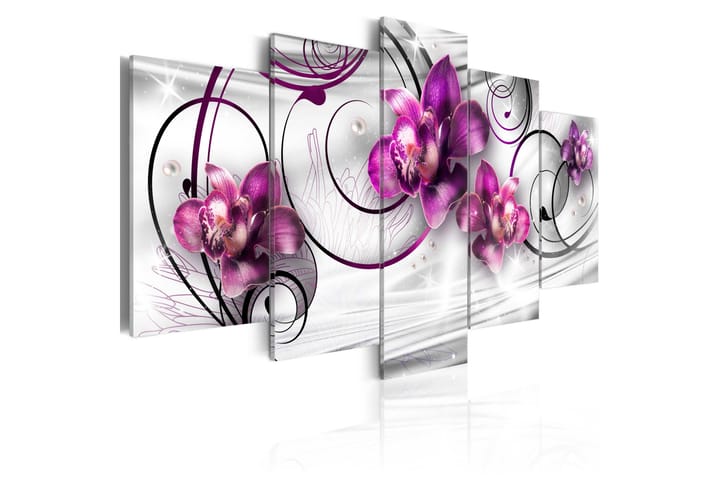 Taulu Orchids And Pearls 100x50 - Artgeist sp. z o. o. - Sisustustuotteet - Taulu & taide - Canvas-taulu