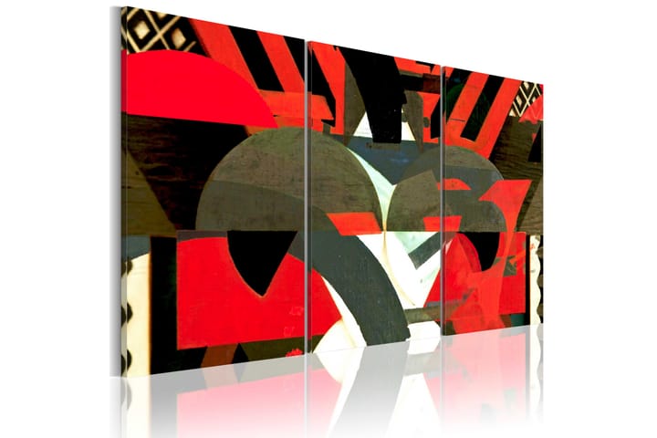 Taulu Pattern Of Abstract Forms 120x80 - Artgeist sp. z o. o. - Sisustustuotteet - Taulu & taide - Canvas-taulu