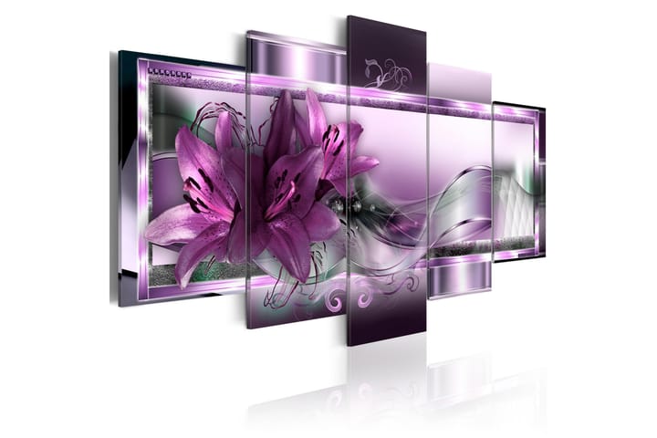 Taulu Purple Lilies 100x50 - Artgeist sp. z o. o. - Sisustustuotteet - Taulu & taide - Canvas-taulu