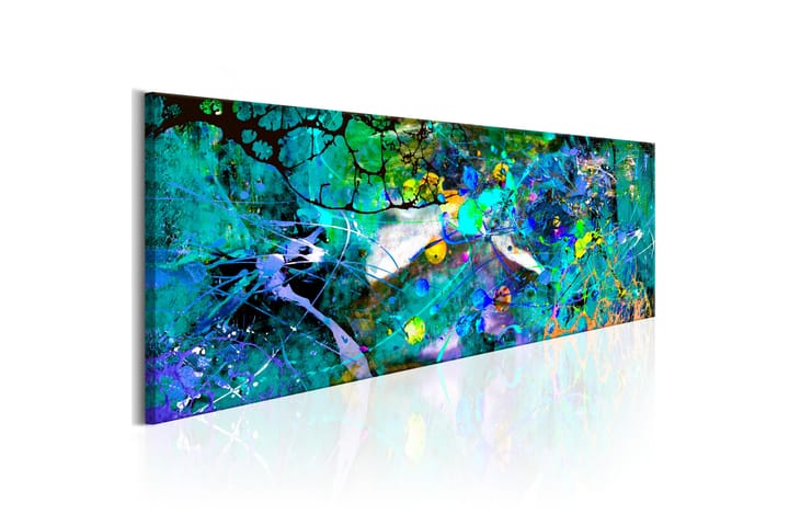 Taulu Sapphire Jungle 150x50 - Artgeist sp. z o. o. - Sisustustuotteet - Taulut & taide - Canvas-taulut