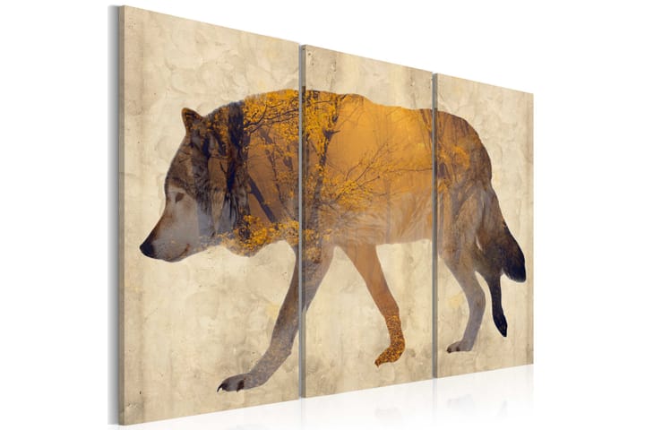 Taulu The Wandering Wolf 120x80 - Artgeist sp. z o. o. - Sisustustuotteet - Taulu & taide - Canvas-taulu