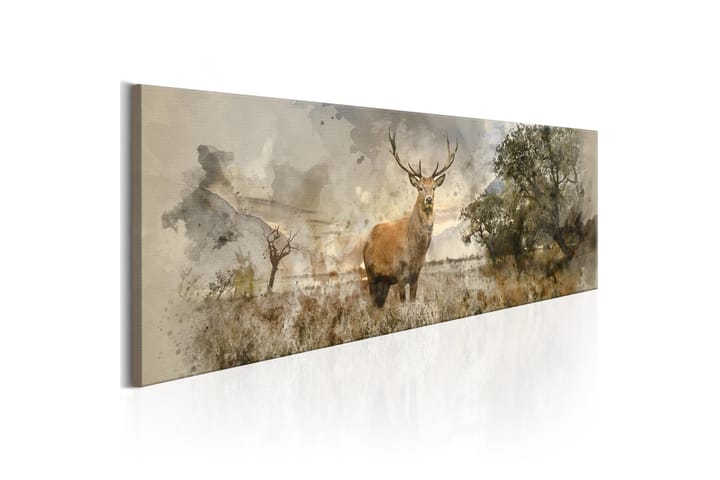 Taulu Watercolour Deer 135x45 - Artgeist sp. z o. o. - Sisustustuotteet - Taulu & taide - Canvas-taulu