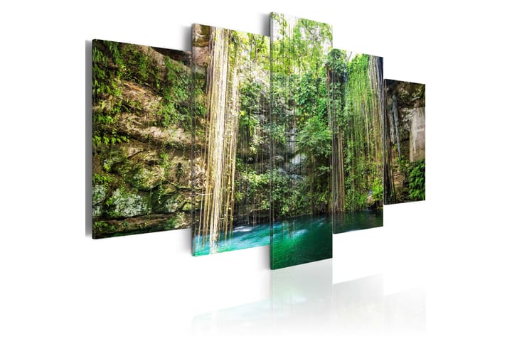 Taulu Waterfall Of Trees 200x100 - Artgeist sp. z o. o. - Sisustustuotteet - Taulu & taide - Canvas-taulu