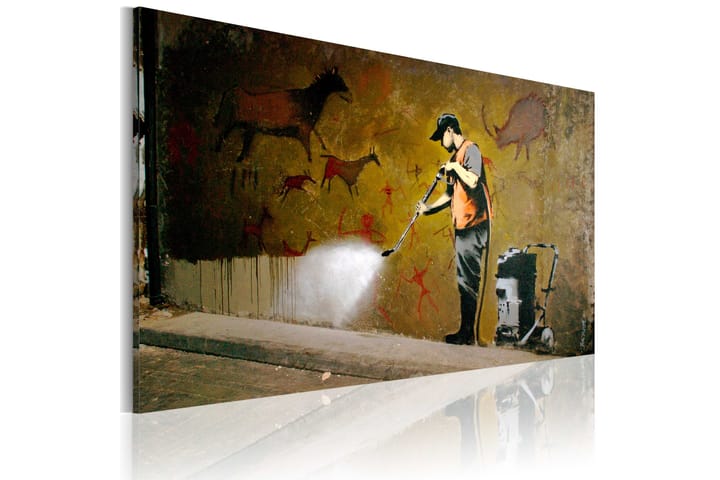 Taulu Whitewashing Lascaux Banksy 60x40 - Artgeist sp. z o. o. - Sisustustuotteet - Taulu & taide - Canvas-taulu