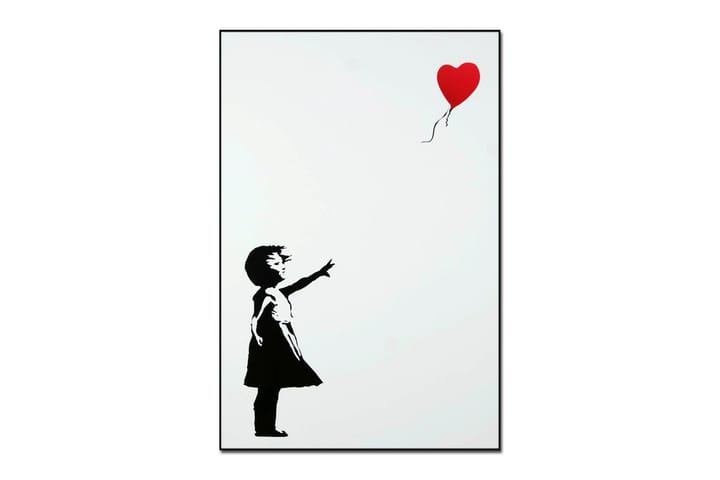 Juliste Balloon Girl 60x90 - Sisustustuotteet - Taulut & taide - Canvas-taulut