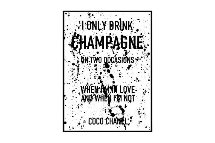 Juliste Champagne splash - Saatavilla useita kokoja - Sisustustuotteet - Taulut & taide - Julisteet