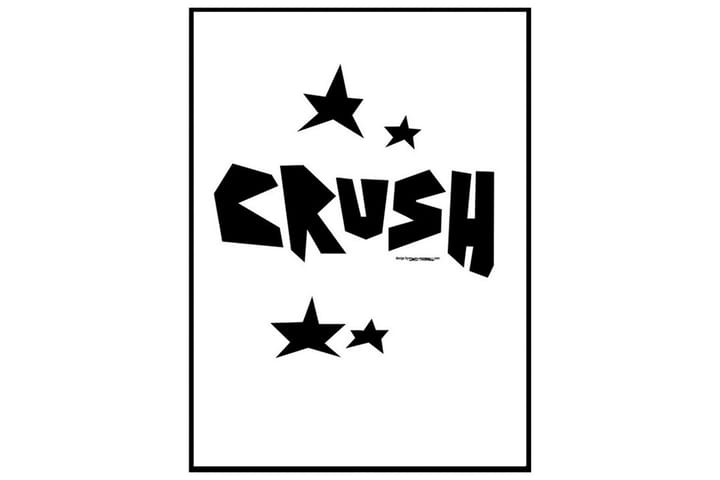 Juliste Crush - Saatavilla useita kokoja - Sisustustuotteet - Taulut & taide - Julisteet