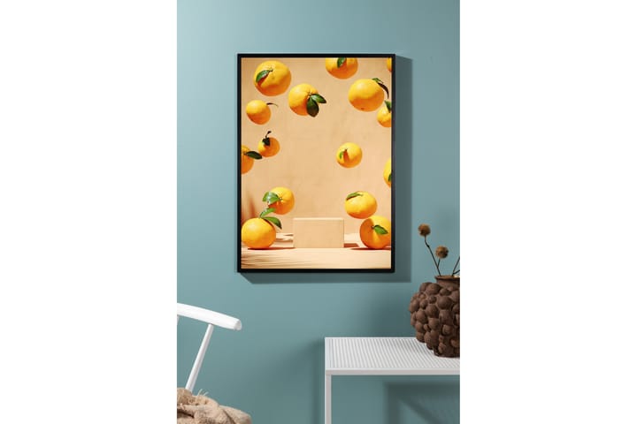 Juliste Lemons 70x100 cm - Beige - Sisustustuotteet - Taulu & taide - Juliste