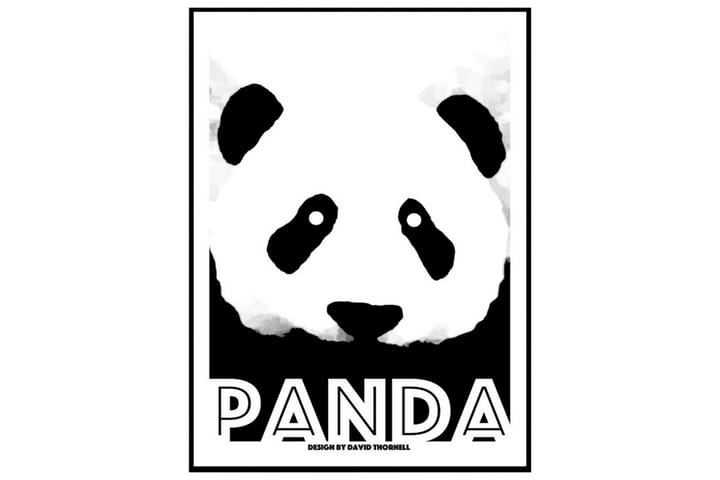 Juliste Panda - Saatavilla useita kokoja - Sisustustuotteet - Taulut & taide - Julisteet