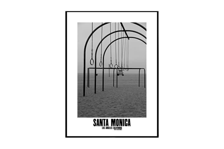 Juliste Santa Monica - Saatavilla useita kokoja - Sisustustuotteet - Taulut & taide - Julisteet
