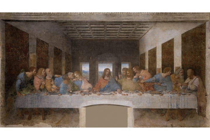 The Last Supper - Leonardo Da vinci Maalaus Monivärinen - 120x60 cm - Sisustustuotteet - Taulu & taide - Juliste