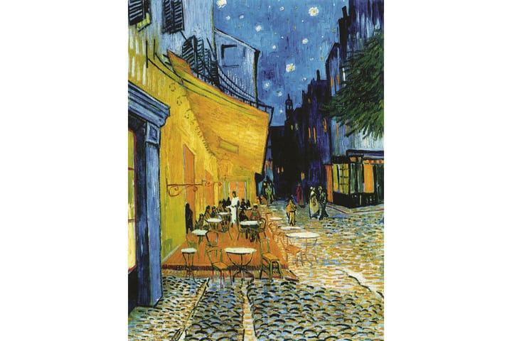 Trottoarkaféet - Van Gogh Maalaus Monivärinen - 120x60 cm - Sisustustuotteet - Taulu & taide - Juliste - Piirros juliste