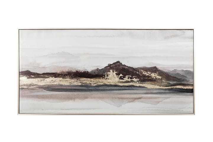 Öljymaalaus Kehyksellä Vuoristo - Sisustustuotteet - Taulut & taide - Öljymaalaus