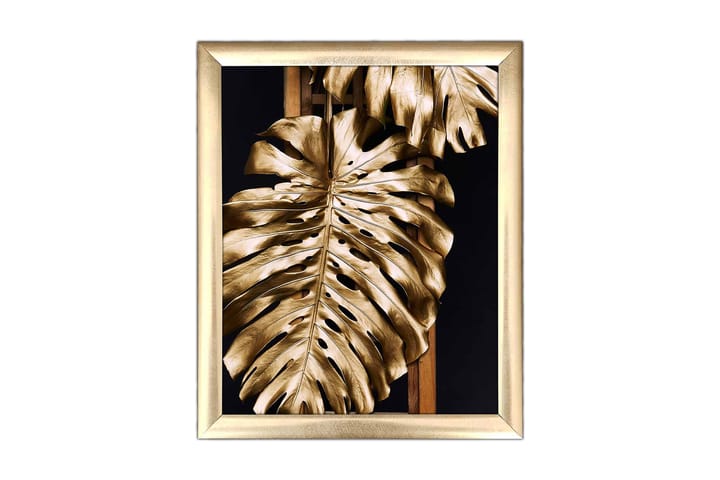 Taulu Floral kehyksellä Monivärinen - 23,5x28,5 cm - Sisustustuotteet - Taulu & taide