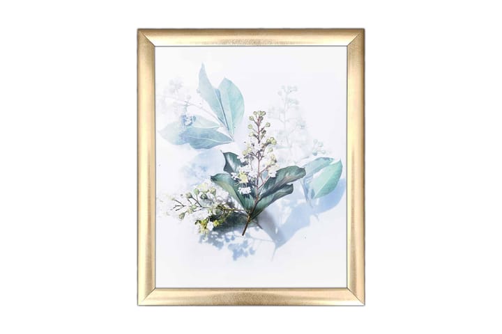 Taulu Floral kehyksellä Monivärinen - 23,5x28,5 cm - Sisustustuotteet - Taulut & taide