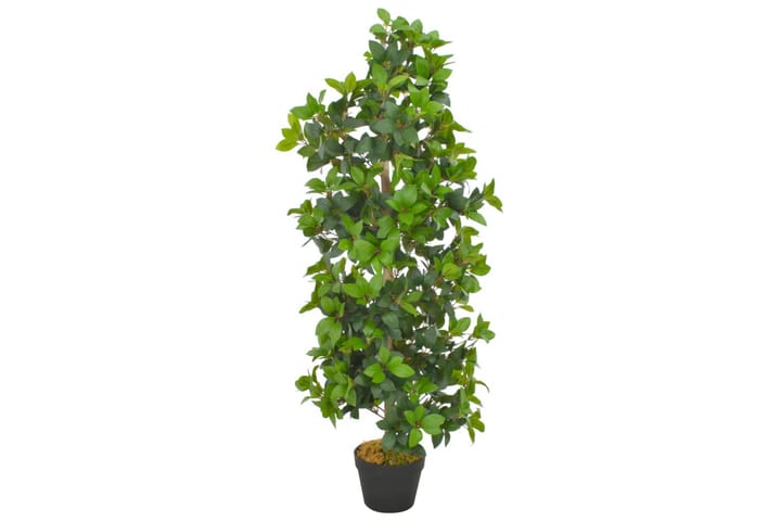 Tekokasvi laakeripuu ruukulla vihreä 120 cm - Monivärinen - Sisustustuotteet - Tekokasvit