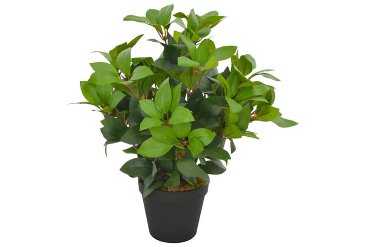 Tekokasvi laakeripuu ruukulla vihreä 40 cm - Monivärinen - Sisustustuotteet - Tekokasvit