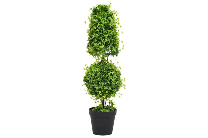 Tekokasvi puksipuu ruukulla vihreä 100 cm - Vihreä - Sisustustuotteet - Tekokasvit