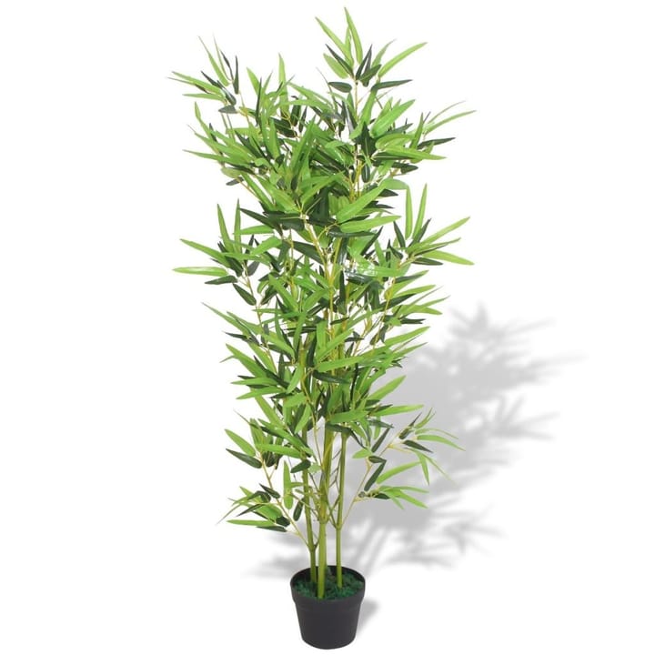 Tekokasvi ruukulla bambu 120 cm vihreä - Vihreä - Sisustustuotteet - Tekokasvit