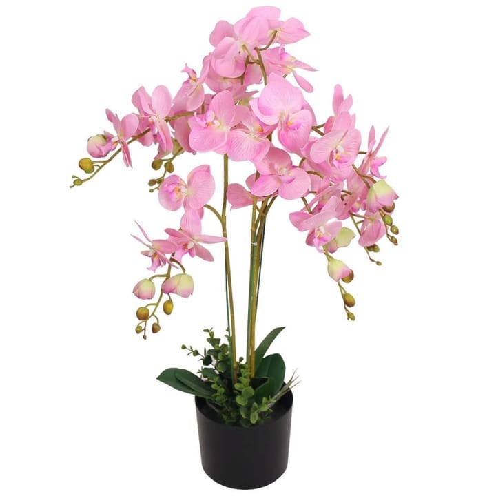 Tekokukka ruukulla orkidea 75 cm vaaleanpunainen - Monivärinen - Säilytys - Hylly