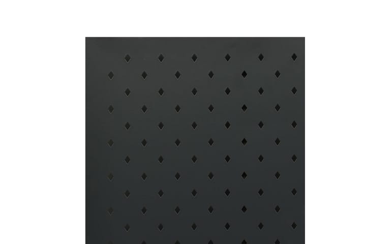 3-Paneelinen tilanjakaja 120x180 cm musta teräs - Sisustustuotteet - Tilanjakajat & sermit