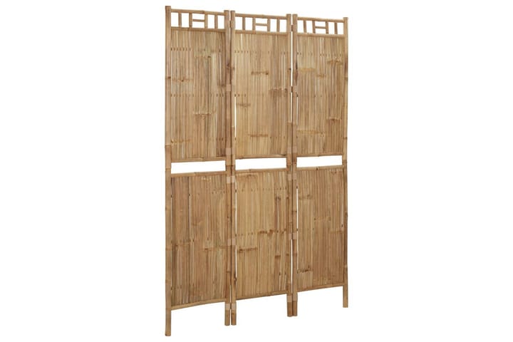 3-paneelinen tilanjakaja bambu 120x180 cm - Ruskea - Sisustustuotteet - Tilanjakaja & sermi