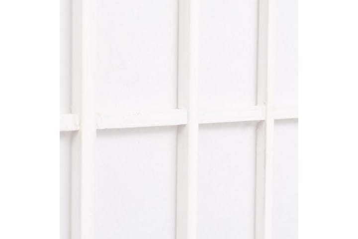 Tilanjakaja 4 paneelia japanilaistyylinen 160x170cm - Valkoinen - Sisustustuotteet - Tilanjakajat & sermit