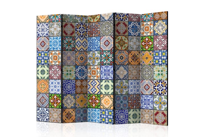 Tilanjakaja Colorful Mosaic 225x172 - Artgeist sp. z o. o. - Sisustustuotteet - Tilanjakajat & sermit