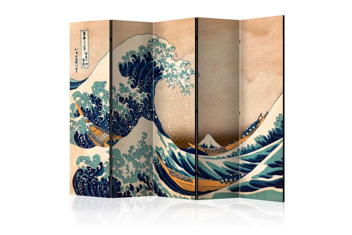 Tilanjakaja Hokusai: The Great Wave off Kanagawa II 225x172 - Artgeist sp. z o. o. - Sisustustuotteet - Tilanjakaja & sermi