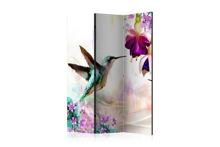 Tilanjakaja Hummingbirds And Flowers 135x172 - Artgeist sp. z o. o. - Sisustustuotteet - Tilanjakajat & sermit