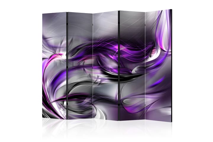 Tilanjakaja Purple Swirls 225x172 - Artgeist sp. z o. o. - Sisustustuotteet - Tilanjakajat & sermit