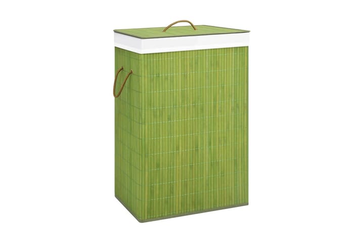 Bambu pyykkikori vihreä - Säilytys - Piensäilytys
