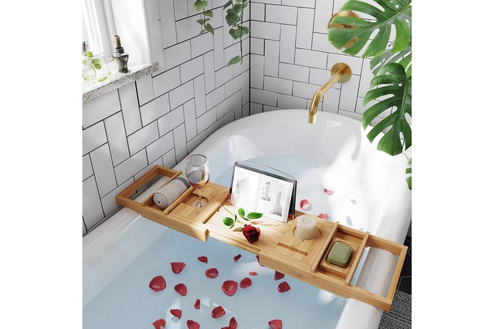 Kylpyammetarjotin Wanetta Bambu - Songmics - Talo & remontointi - Keittiö & kylpyhuone - Kylpyhuone - Kylpyammeet - Kylpyammetarvikkeet