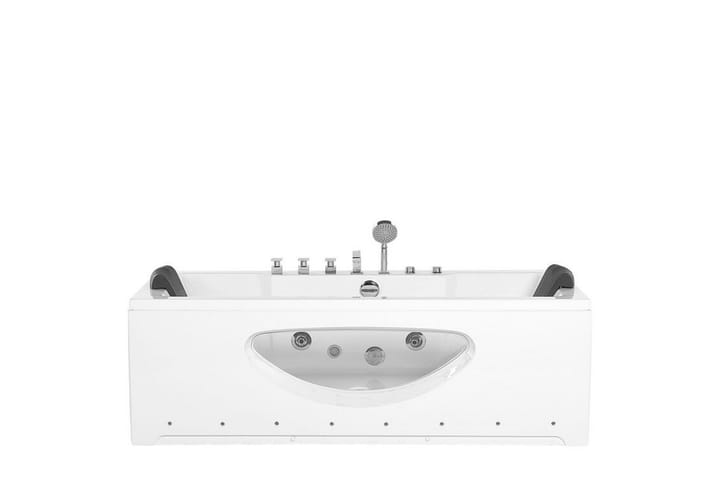 Kylpyamme Hawes LEDillä 180 x 80 cm - Valkoinen - Talo & remontointi - Keittiö & kylpyhuone - Kylpyhuone - Kylpyammeet - Poreammeet & hierovat ammeet