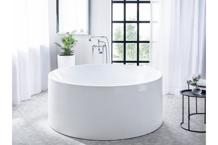 Kylpyamme Ibiza 140 cm - Valkoinen - Talo & remontointi - Keittiö & kylpyhuone - Kylpyhuone - Kylpyammeet - Poreammeet & hierovat ammeet