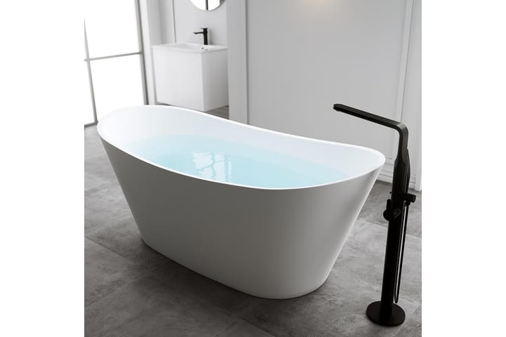 Kylpyamme Bathlife Relax Vapaasti seisova 170 cm - Matta Valkoinen - Talo & remontointi - Keittiö & kylpyhuone - Kylpyhuone - Kylpyammeet - Vapaasti seisovat ammeet