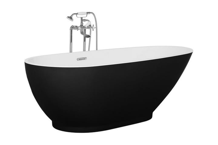 Kylpyamme Guiana 170 cm - Musta - Talo & remontointi - Keittiö & kylpyhuone - Kylpyhuone - Kylpyammeet - Vapaasti seisovat ammeet