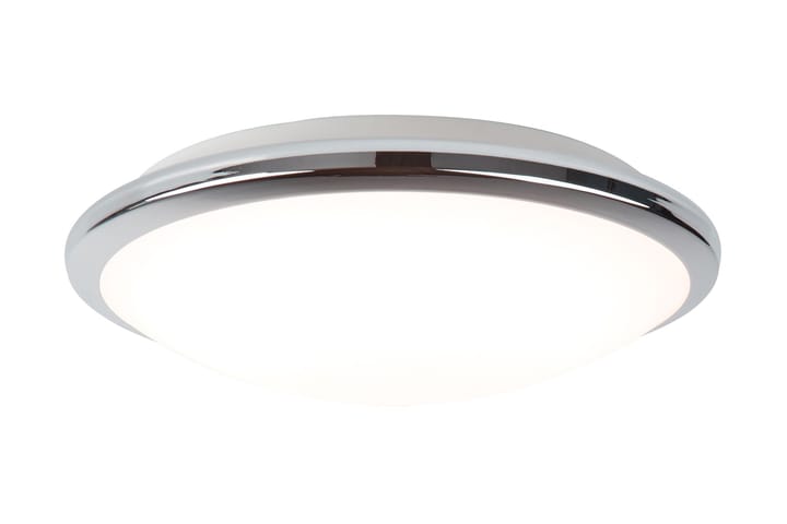 Kylpyhuonevalo Flush 30 cm Pyöreä LED Himmennettävä Kromi - Searchlight - Talo & remontointi - Keittiö & kylpyhuone - Kylpyhuone - Kylpyhuonekalusteet - Kylpyhuoneen valaistus
