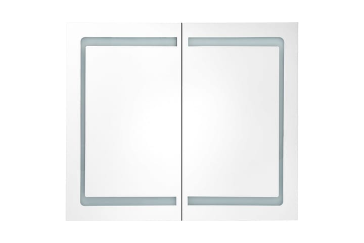 LED kylpyhuoneen peilikaappi kiiltävä musta 80x12x68 cm - Talo & remontointi - Keittiö & kylpyhuone - Kylpyhuone - Kylpyhuonekalusteet - Peilikaapit