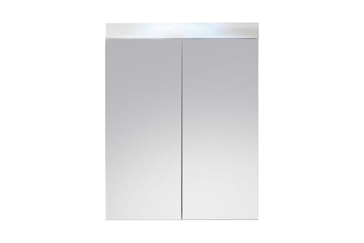 Peilikaappi Amanda 60 cm - Valkoinen/korkeakiiltovalk - Talo & remontointi - Keittiö & kylpyhuone - Kylpyhuone - Kylpyhuonekalusteet - Peilikaapit