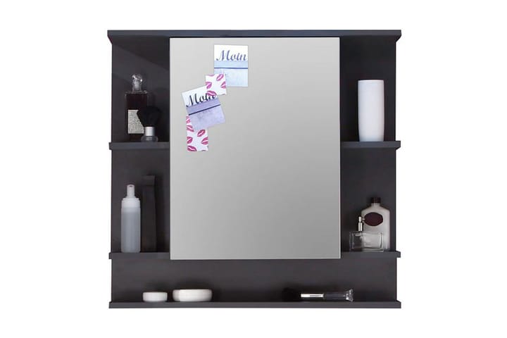 Peilikaappi Tetis 72 cm - Grafiitinharmaa - Talo & remontointi - Keittiö & kylpyhuone - Kylpyhuone - Kylpyhuonekalusteet - Peilikaapit