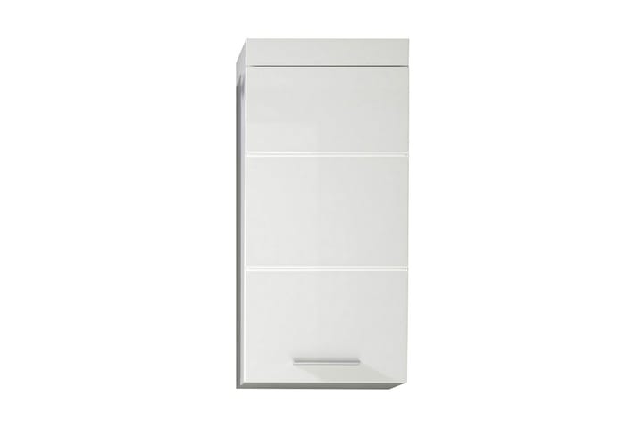 Seinäkaappi Amanda 37 cm - Valkoinen/korkeakiiltovalk - Talo & remontointi - Keittiö & kylpyhuone - Kylpyhuone - Kylpyhuonekalusteet - Kylpyhuonekaapit